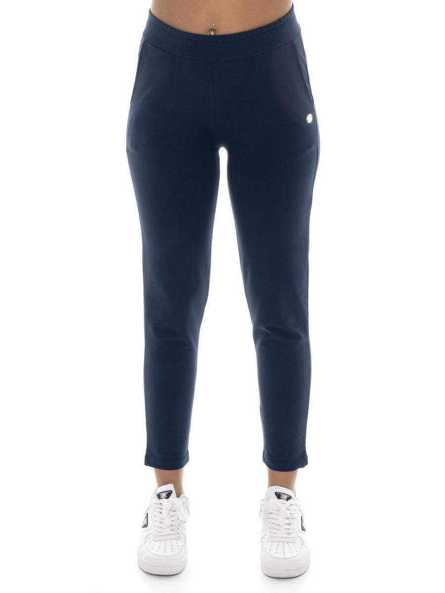 

LEONE 1947 APPAREL Прямые женские брюки из хлопка без начеса от Leone Basic