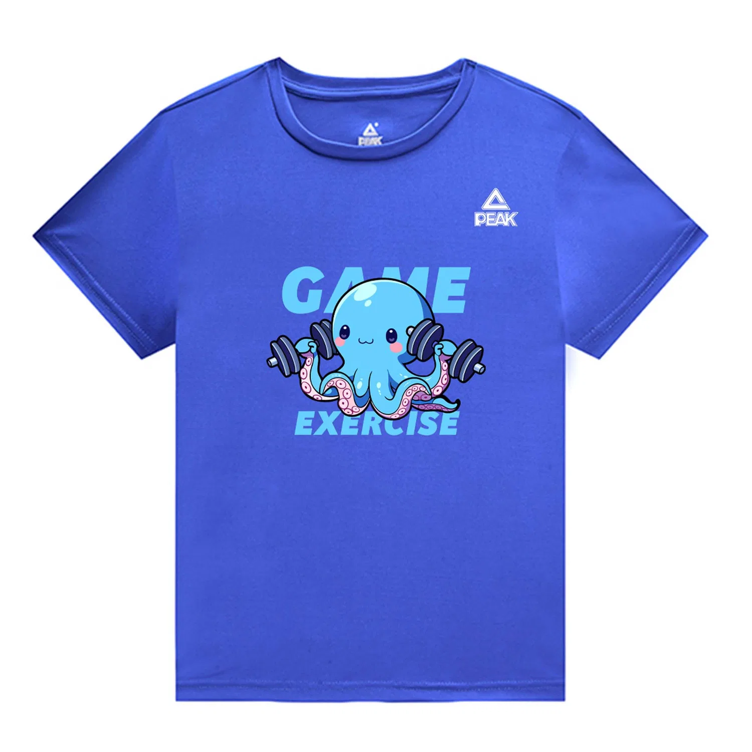 Футболка унисекс PEAK Colorful Blue