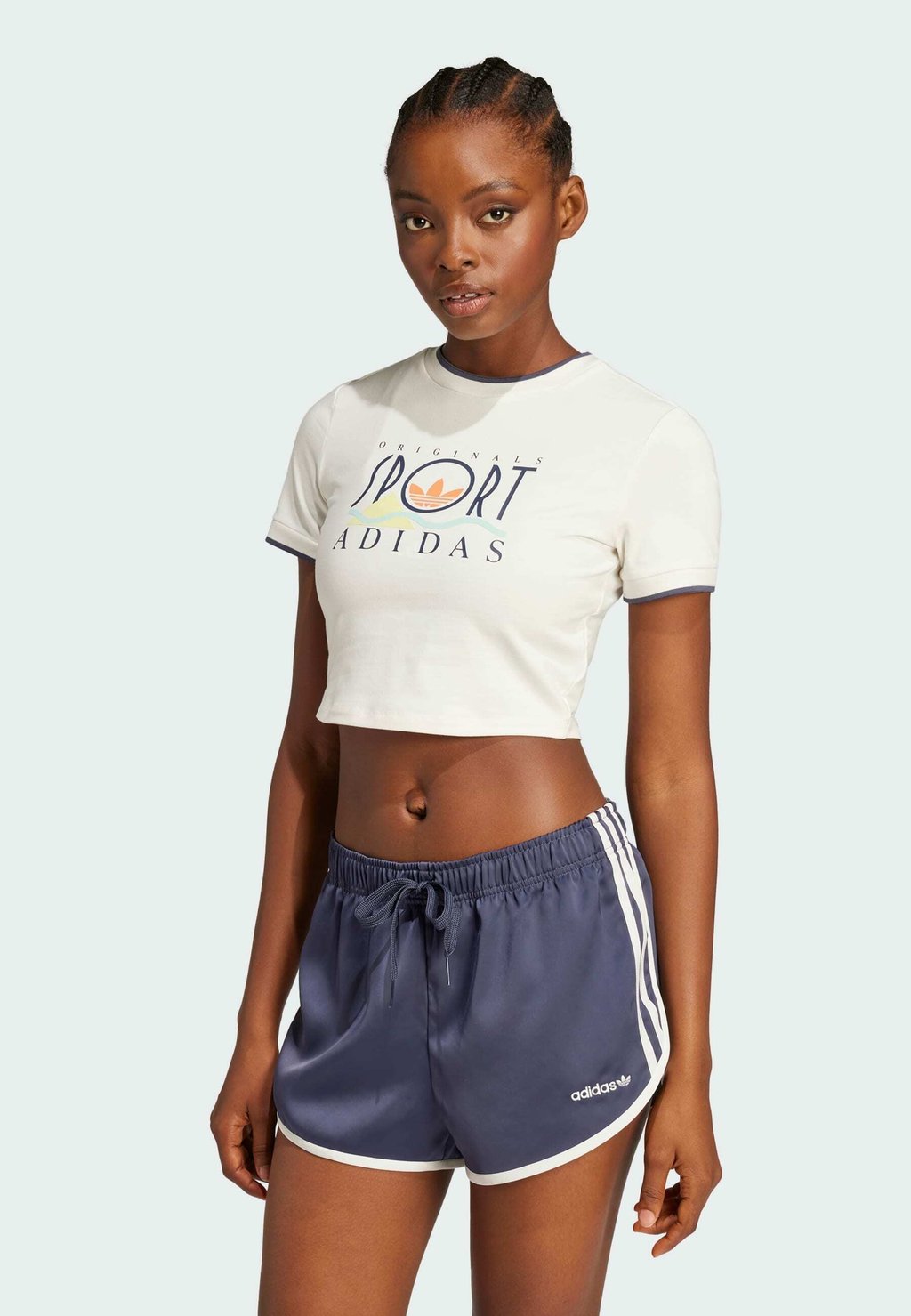 

Футболка с принтом SPORT GRAPHIC BABY Adidas Originals, белый