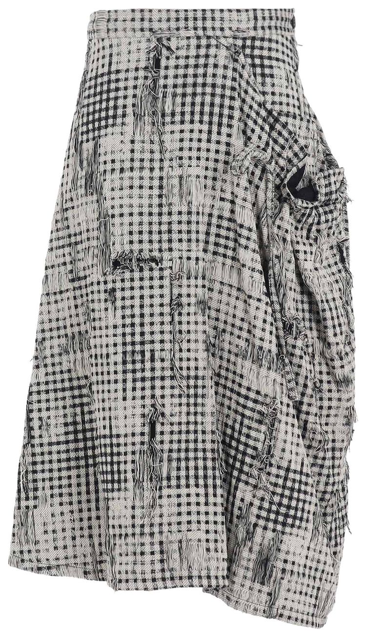 

Юбка-борцовка Y's S, белая/черная