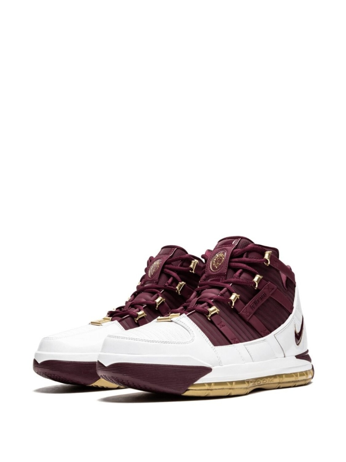 Nike кроссовки Zoom Lebron 3 QS, красный — фото 2