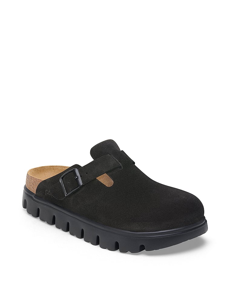Бостонские массивные сабо Birkenstock, черный