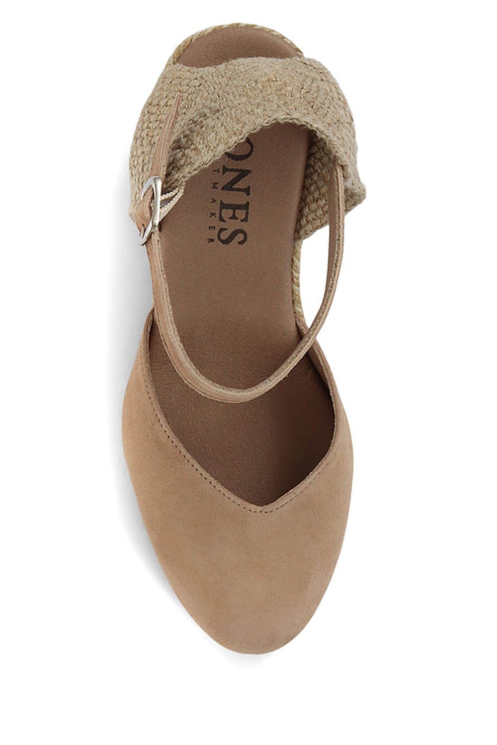 Новые женские кожаные босоножки Arabella на танкетке Jones Bootmaker — фото 4