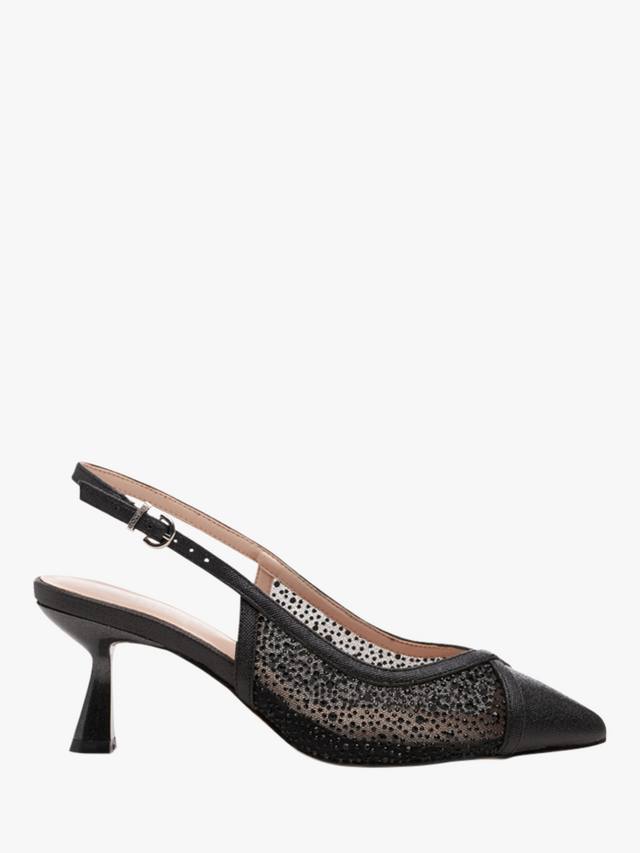 Fascinate Wide Fit туфли-лодочки с сетчатыми деталями Paradox London, Black
