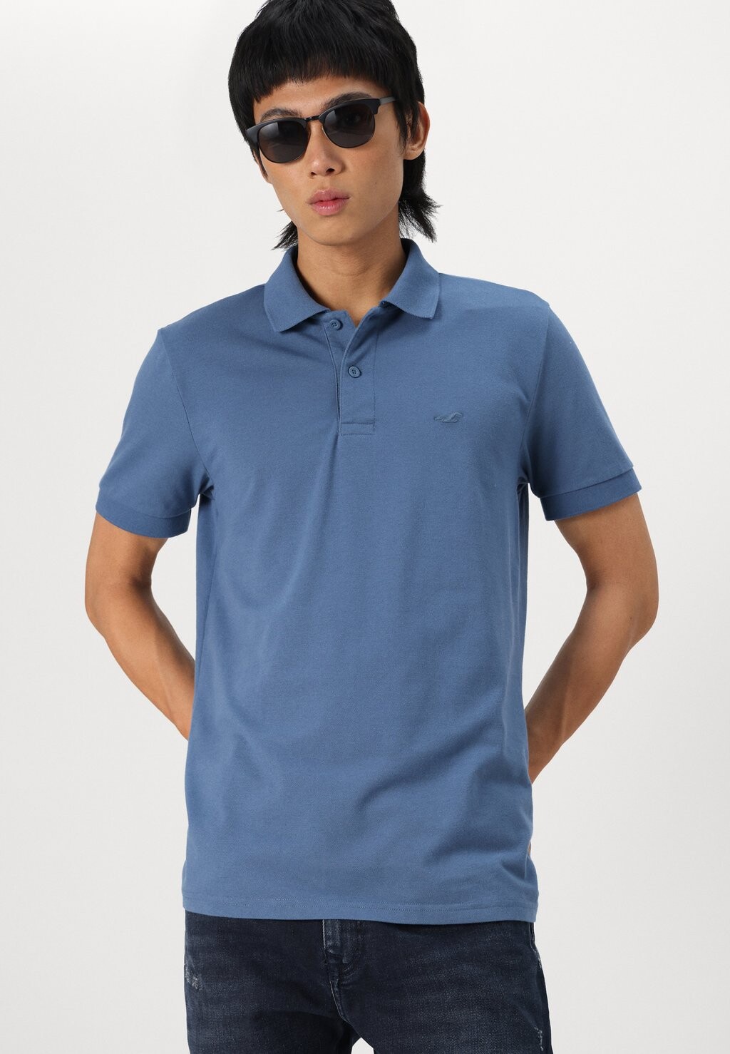 

Рубашка поло EMEA EXCLUSIVE ICON Hollister Co., синий