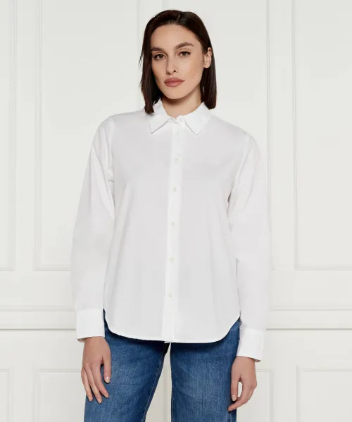 

Рубашка Classic fit Guess Jeans, белый