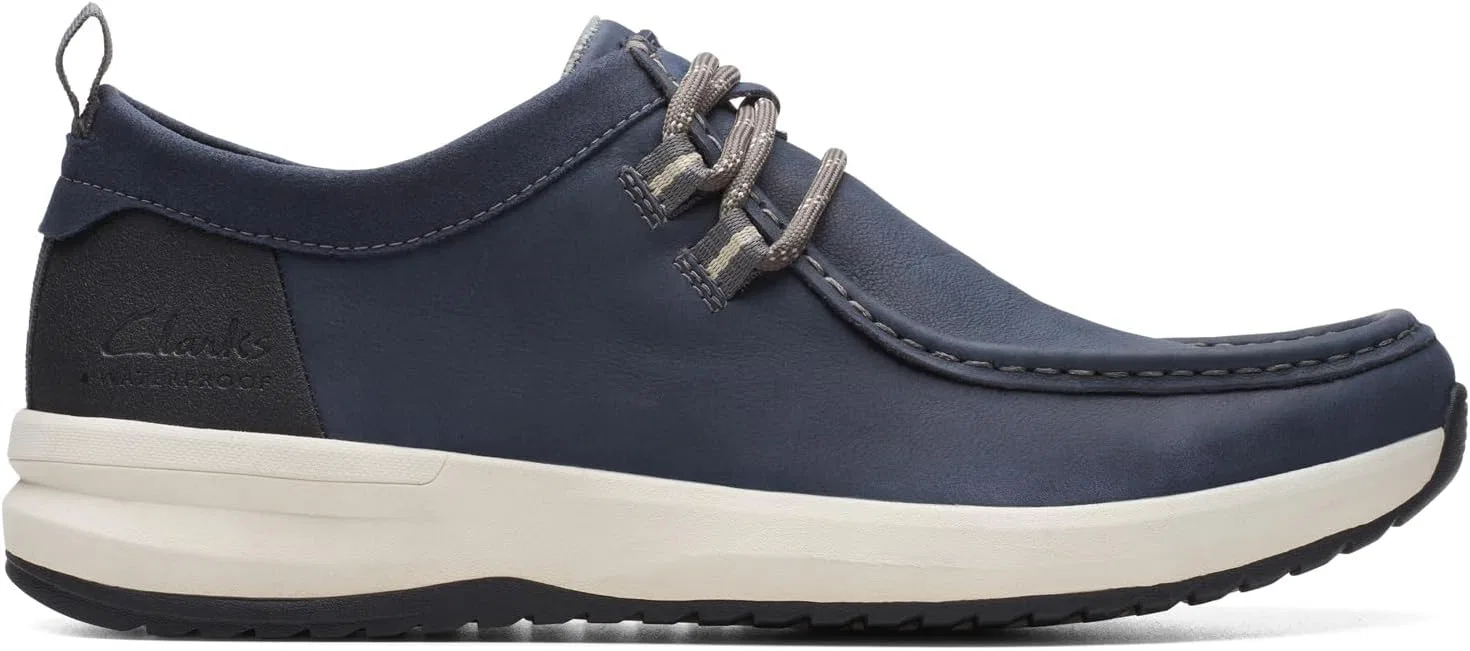 Ботинки Clarks Men's Wellman MocOxford, 2-Navy Leather — фото 3