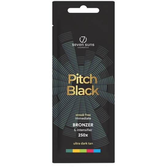 

7suns, Pitch Black 250x, сильный бронзатор, 15 мл