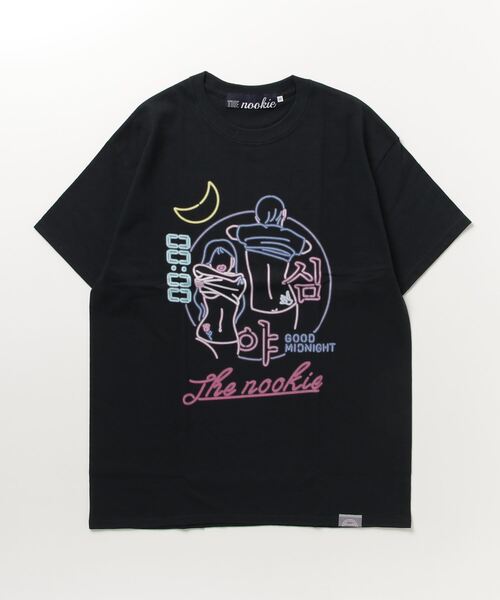 

Футболка, принт "The Nookie x Harawata Chunko", бренд Good Midnight, черный