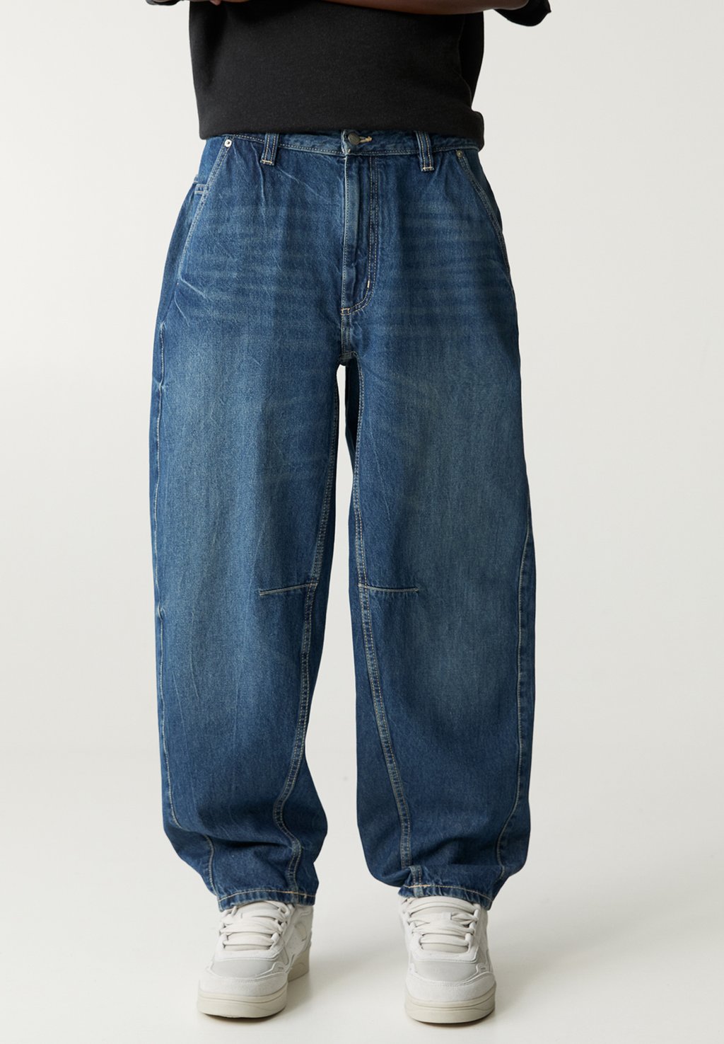

Джинсы свободного кроя BALLOON PULL&BEAR, деним