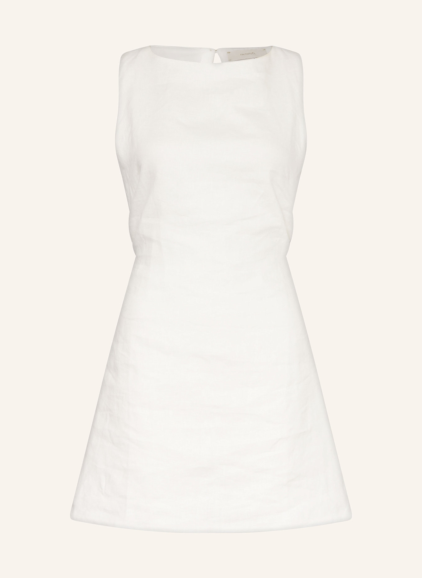 

Льняное платье Келли Faithfull The Brand, белый