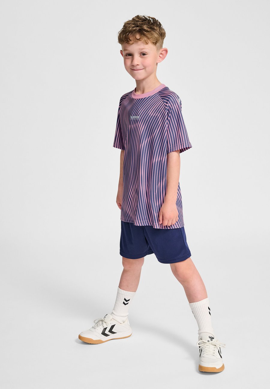 Футболка Hummel Sports T-shirt, Pink A Boo/Pink — фото 3