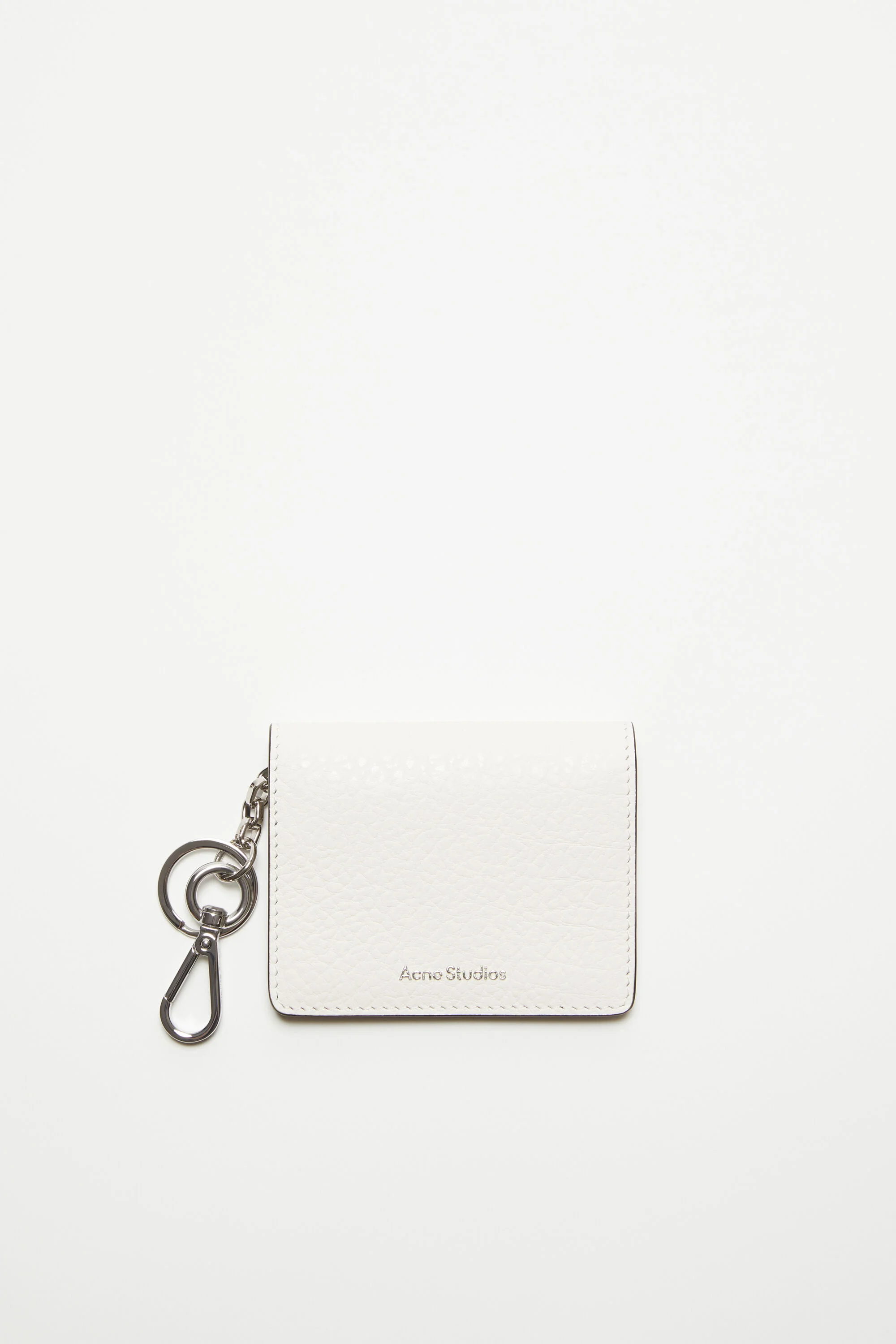 

Сложенный кожаный кошелек Acne Studios, White