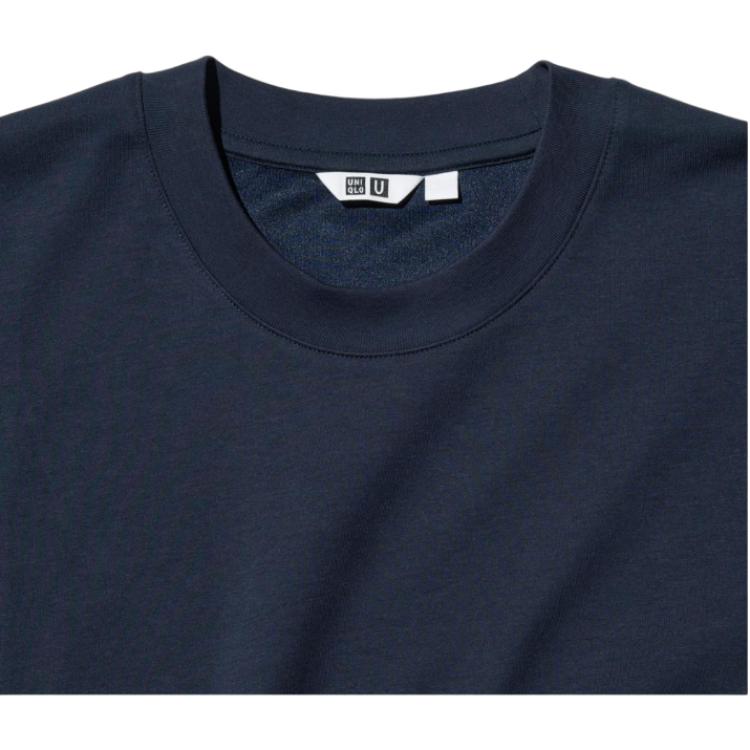 Футболка Unisex Lead Gray UNIQLO, серый — фото 4