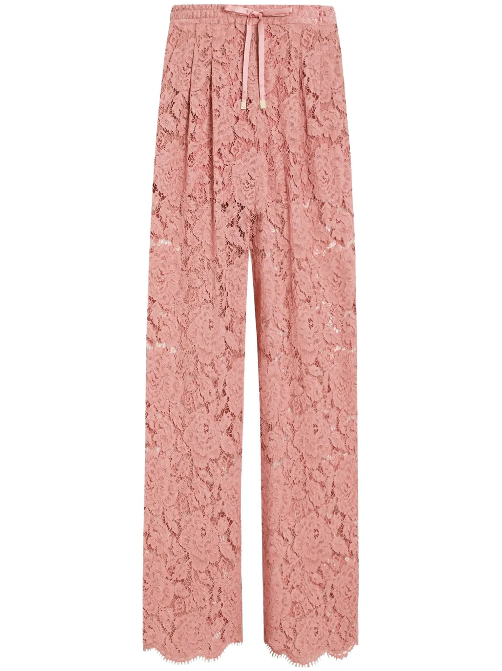 

Кружевные брюки Dolce & Gabbana, розовый