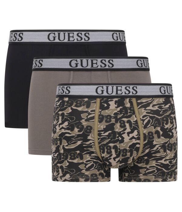 

Трусы 3 шт. Джо Guess Underwear, зеленый