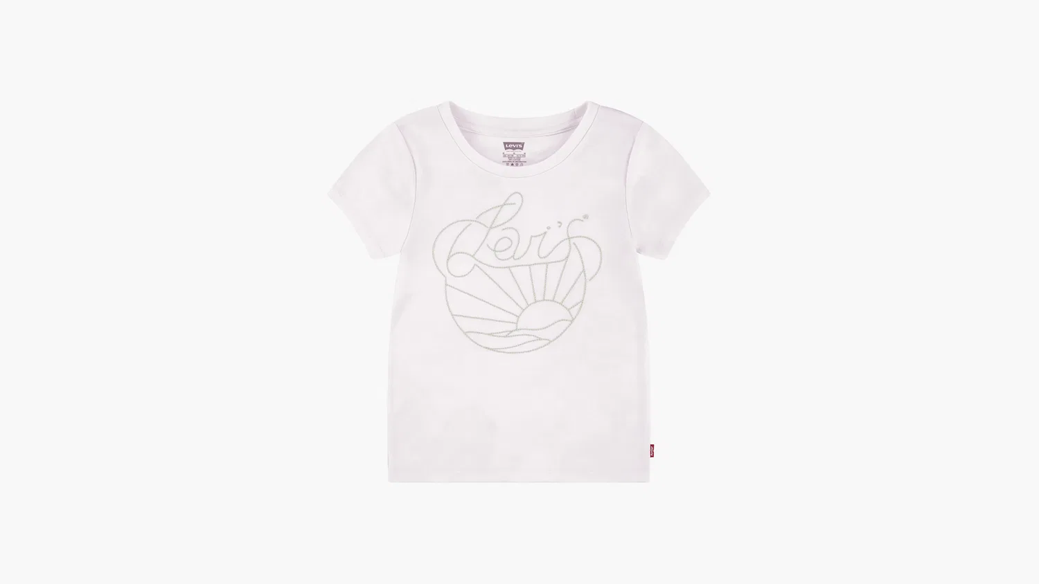 Футболка Rib Meet And Gree для девочек больших размеров S-XL Levi's, Pink