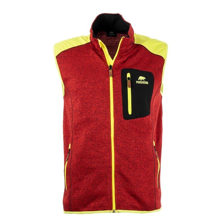 

Жилет FORSBERG Vest, цвет Pastel red/Dark red