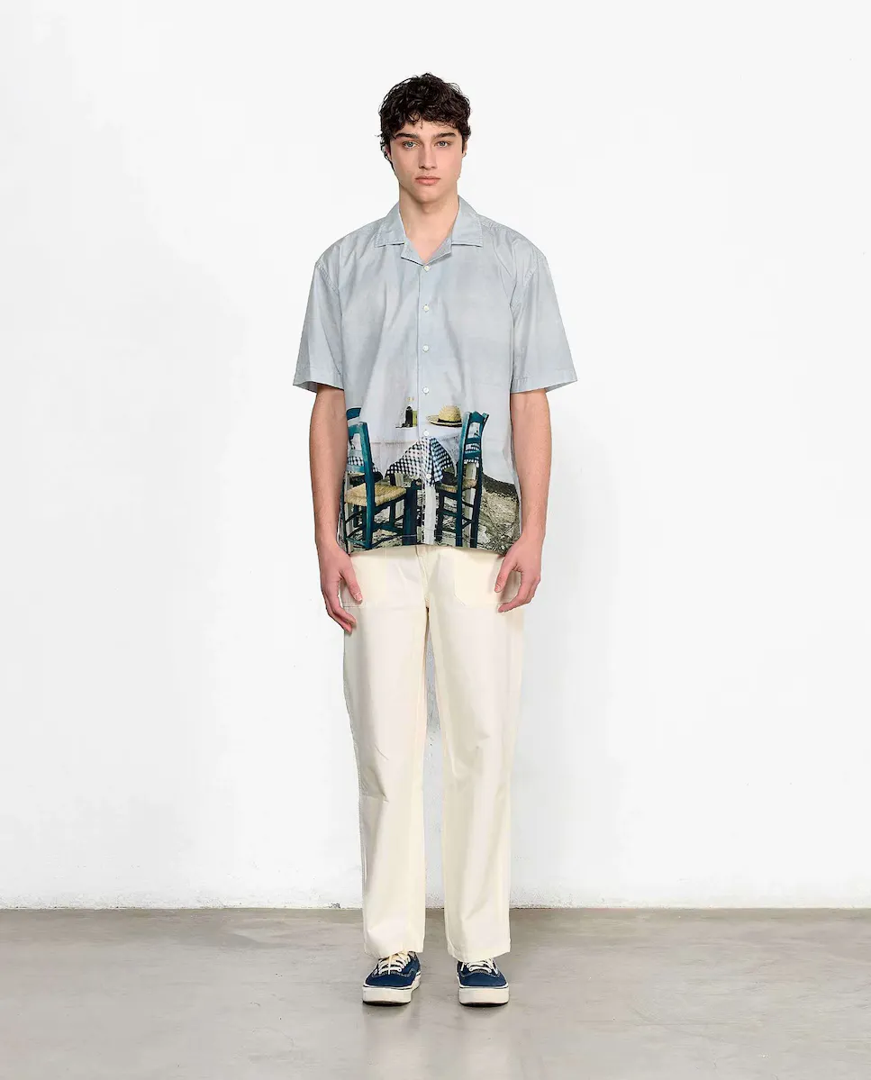 

Мужские брюки свободного кроя Edmmond Studios, бежевый