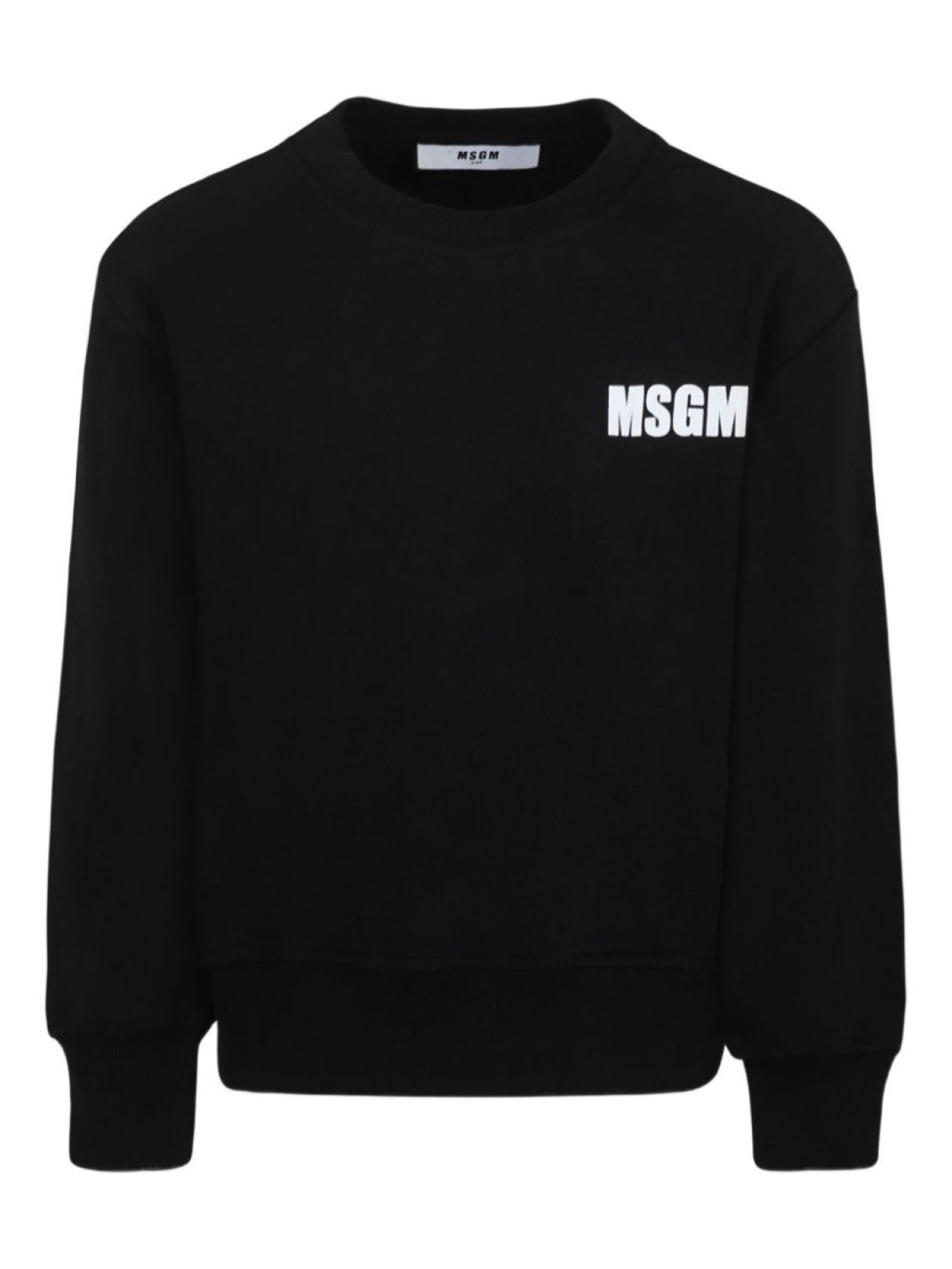 

MSGM Kids толстовка с логотипом, черный