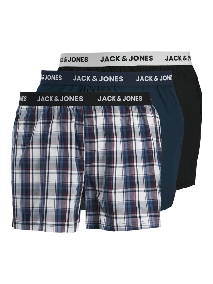 

Боксеры JACK & JONES PLUS, темно-синий