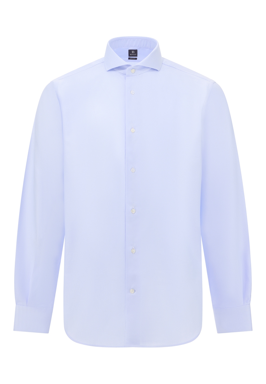 

Рубашка делового кроя Slim Fit Boggi Milano Dobby Napoli, светло-голубой