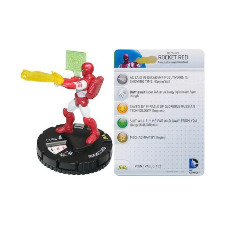 

Ракетно-красный #035, DC HeroClix - Batman - Singles