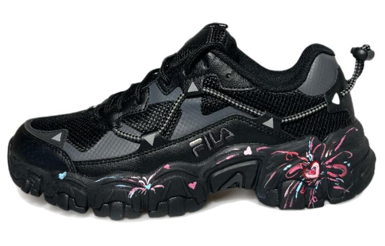 

Кроссовки FILA Lifestyle Shoes Unisex Low-top Black/pink, черный