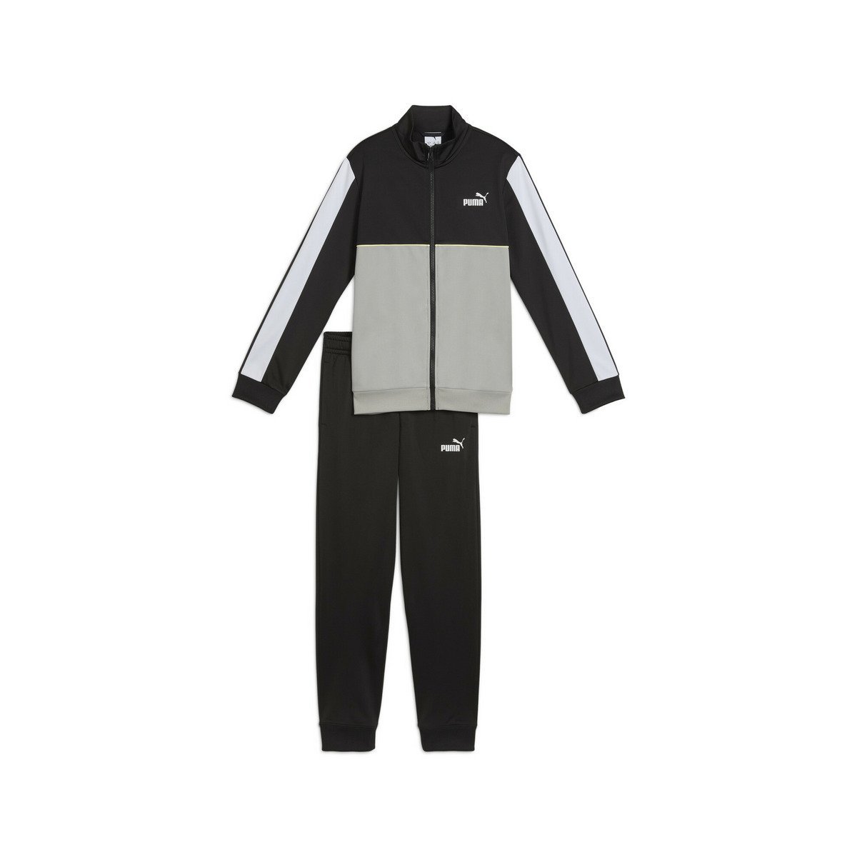 Детский спортивный костюм PUMA Sport Poly Suit, размеры 120-160 см, PUMA Black — фото 4