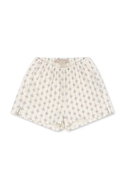 Шорты детские с разрезом AVA SLIT SHORTS Konges Sløjd, белый