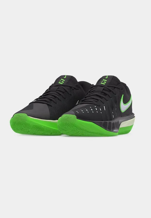 Баскетбольные кроссовки air zoom gt cut academy 2 Nike Performance, Black/Voltage Green/Volt Tint/White — фото 3