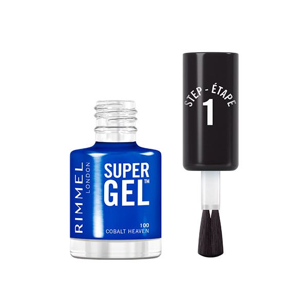 Лак для ногтей RIMMEL LONDON Super Gel, 100 Cobalt Heaven — фото 2