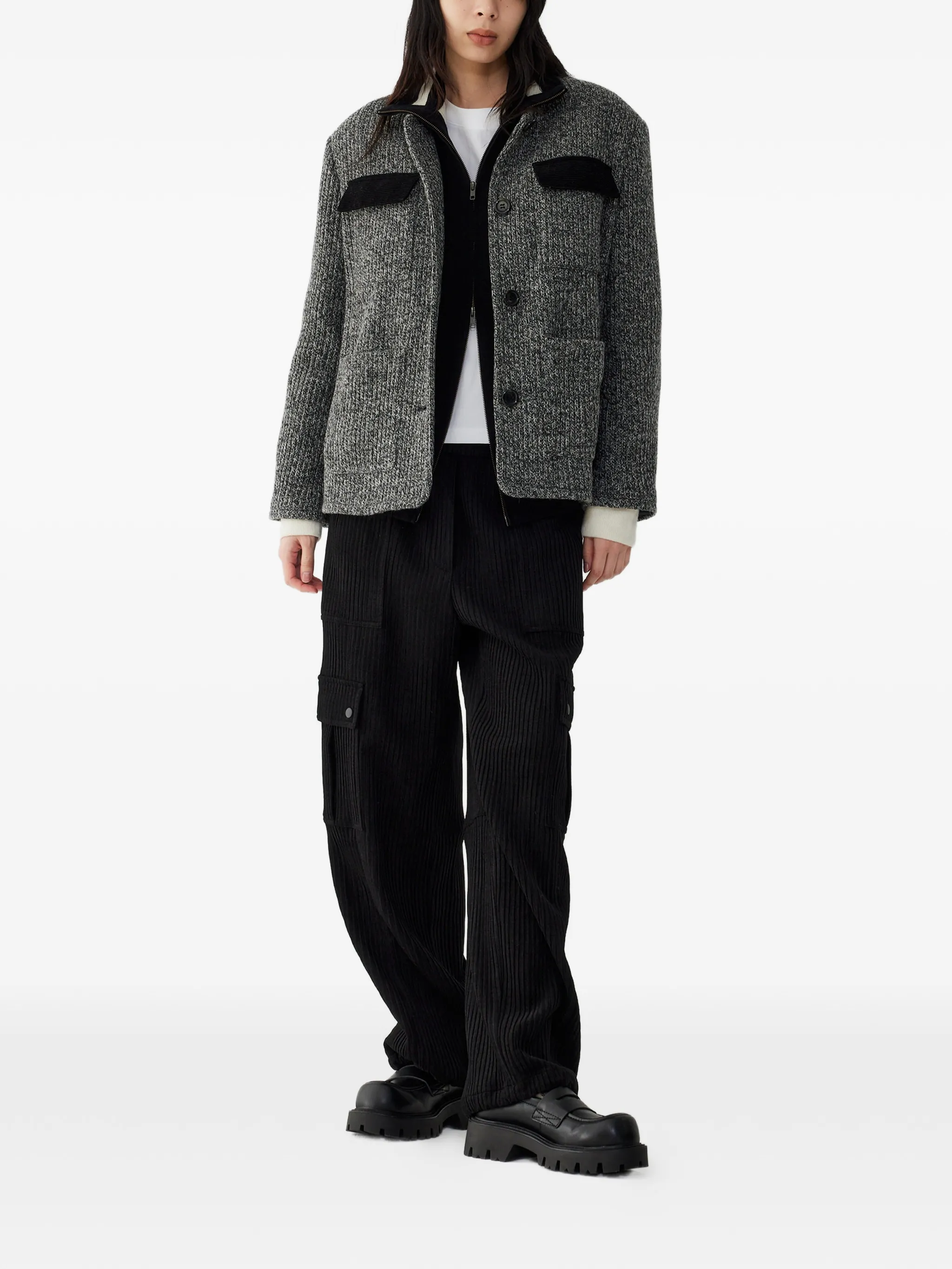 

Куртка с круглым вырезом Tomboy, серый