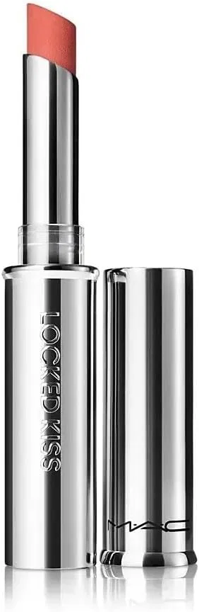 Помада матовая MAC Locked Kiss Lipstick Mal It Over & Over 1.8g розовая