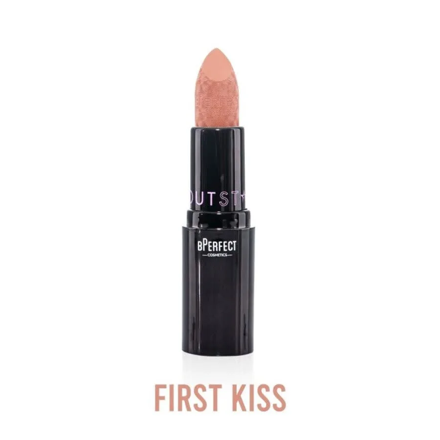 BPerfect Cosmetics Помада для губ для женщин Poutstar Satin 3,5 унции First Kiss Makeup 5060806568901