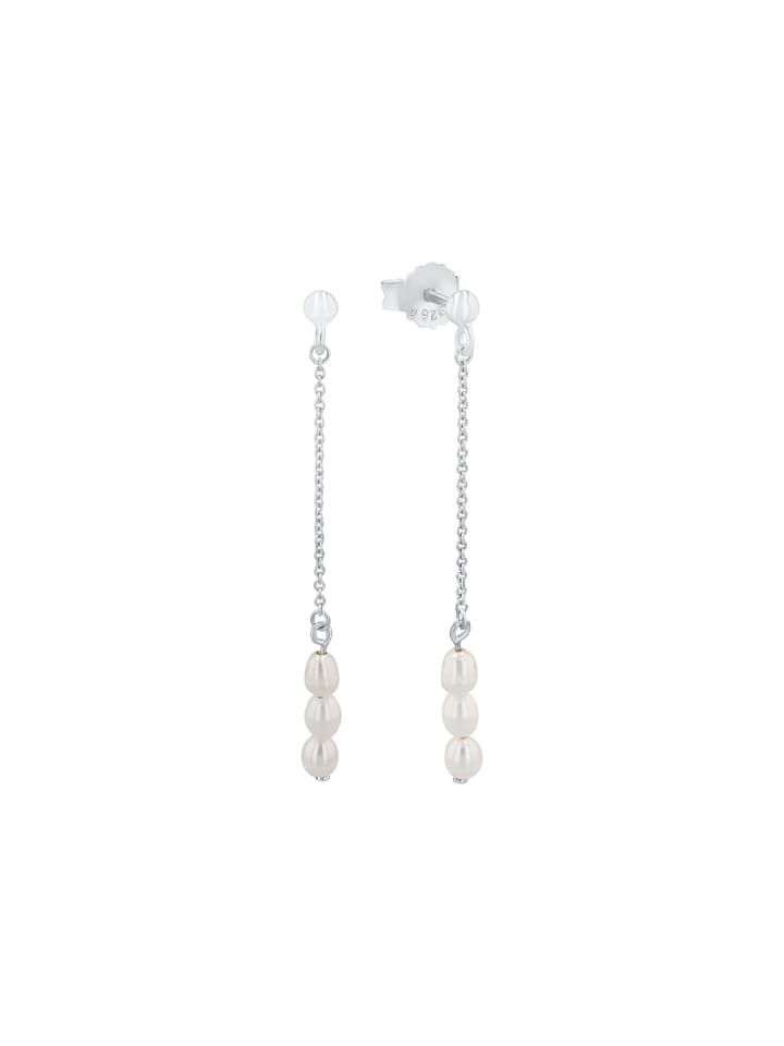 

Amor Серьги из серебра 925 пробы, покрытые родием