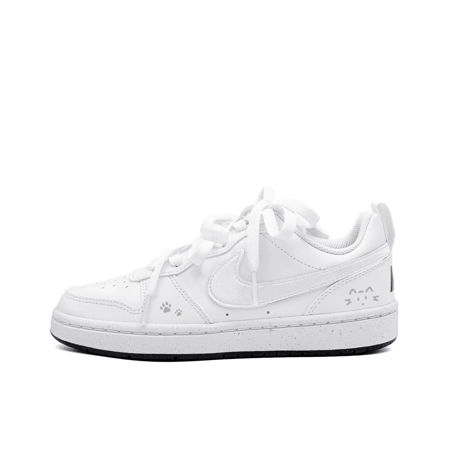 Кроссовки для скейтбординга Nike Court Borough Low белые