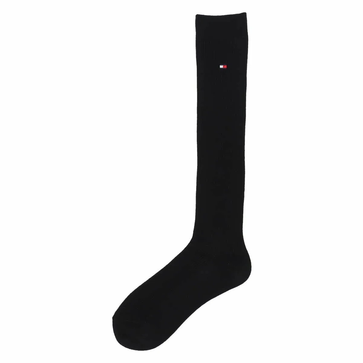 Школьные носки [длина 36 см] с вышивкой в одну точку. Tommy Hilfiger, 98. Black — фото 2