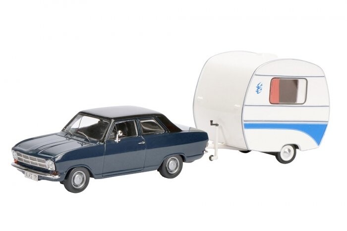 

Schuco Opel Kadett B Mit Knaus 1:43 450294700