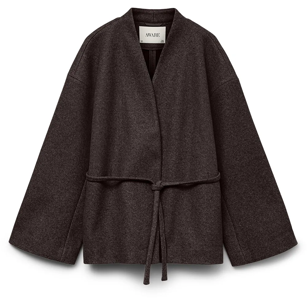 

Куртка Vero Moda Awsijina с V-образным вырезом, коричневый