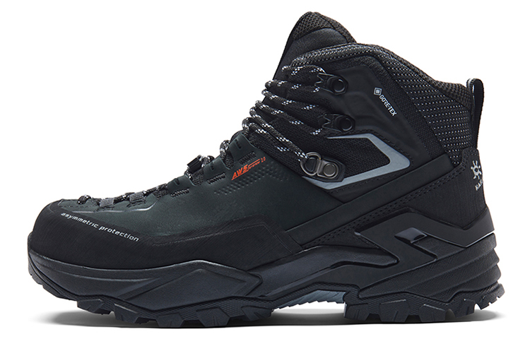 

KAILAS GTX 5000Mt.2 5000Mt.2 GTX противоскользящие, износостойкие, водонепроницаемые высокие походные ботинки, женские, чернильно-черные