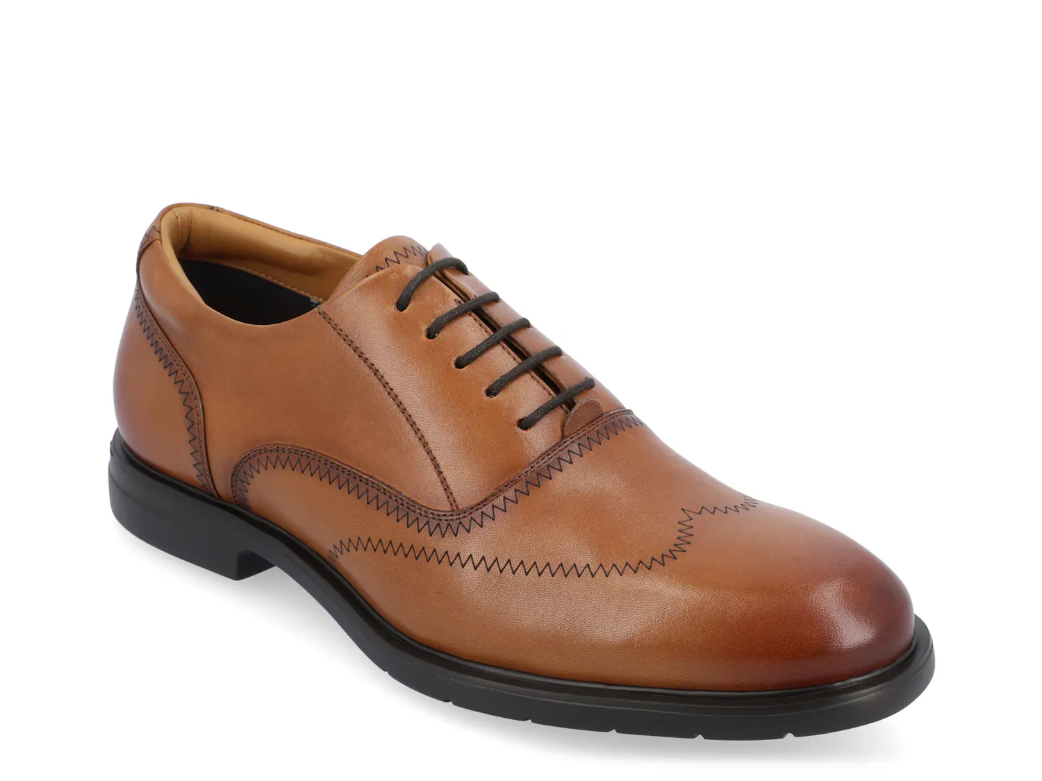 

Оксфорды Hughes Oxford Thomas & Vine, цвет cognac