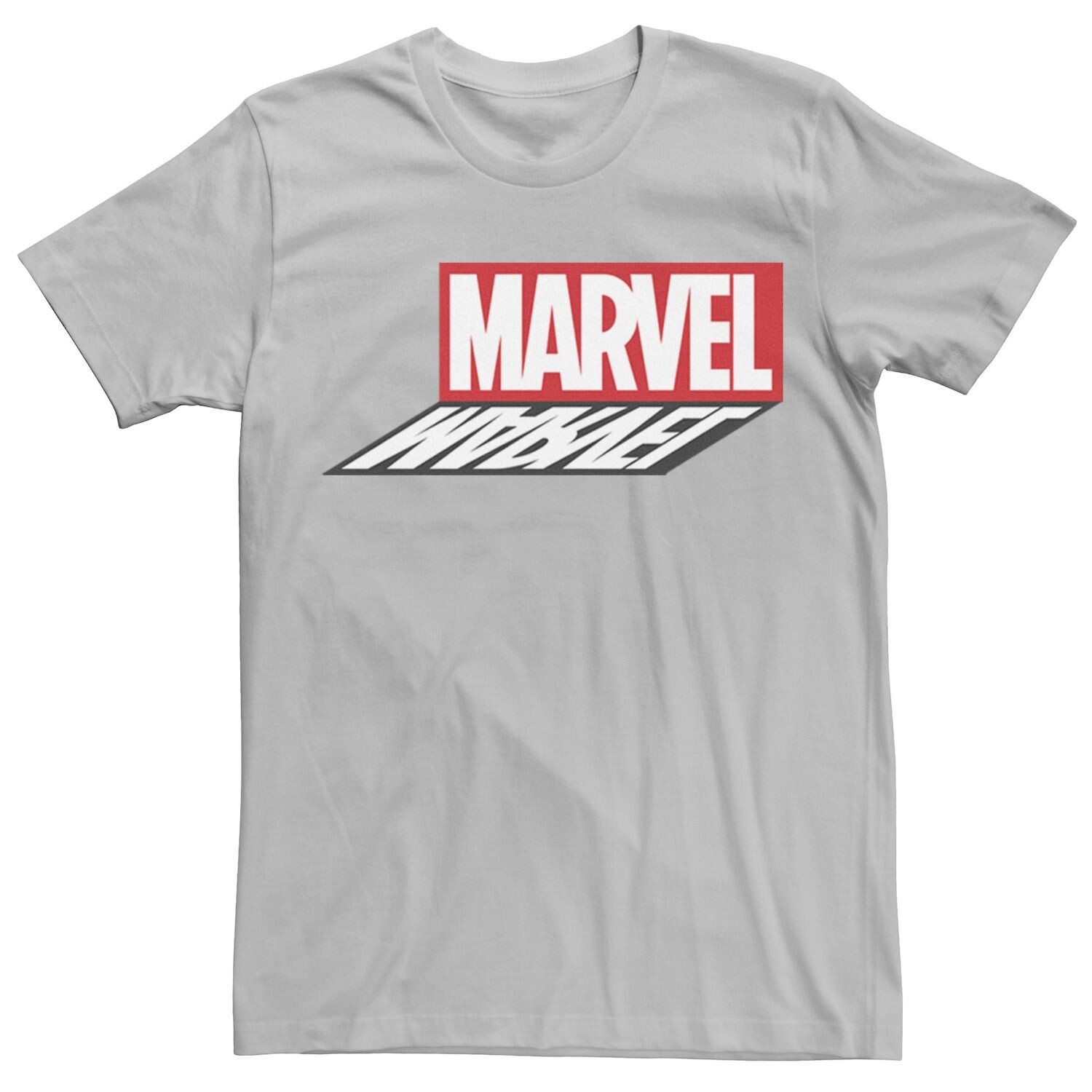 

Мужская футболка с зеркальным логотипом и графическим рисунком Marvel
