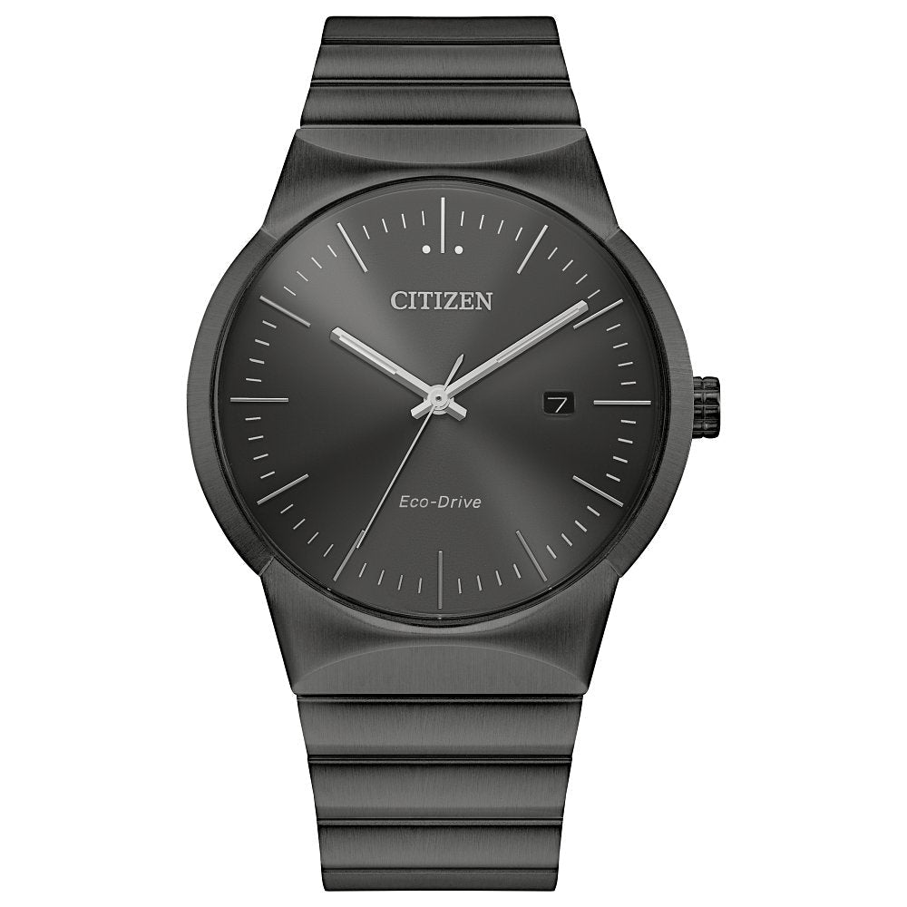 

Часы Citizen Men's Axiom 40 мм Quartz Eco-Drive на солнечных батареях, черный