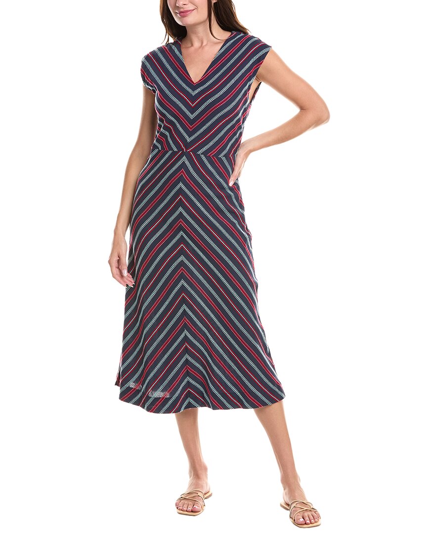 

Michael Stars Tess платье миди, синий