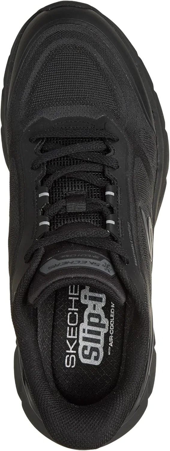Мужские кроссовки Skechers Skech Cage Hands Free без шнурков, черный — фото 3