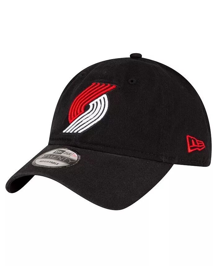 

Мужская черная регулируемая кепка Portland Trail Blazers Team 2.0 9TWENTY New Era, черный