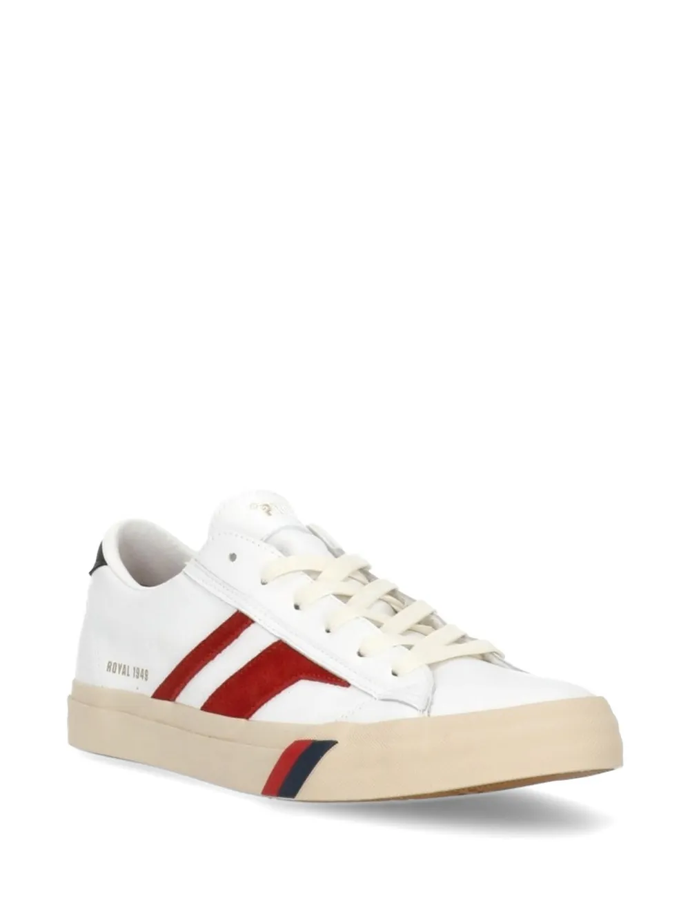Кожаные кроссовки Royal Classic в полоску Pro-Keds, белый — фото 2