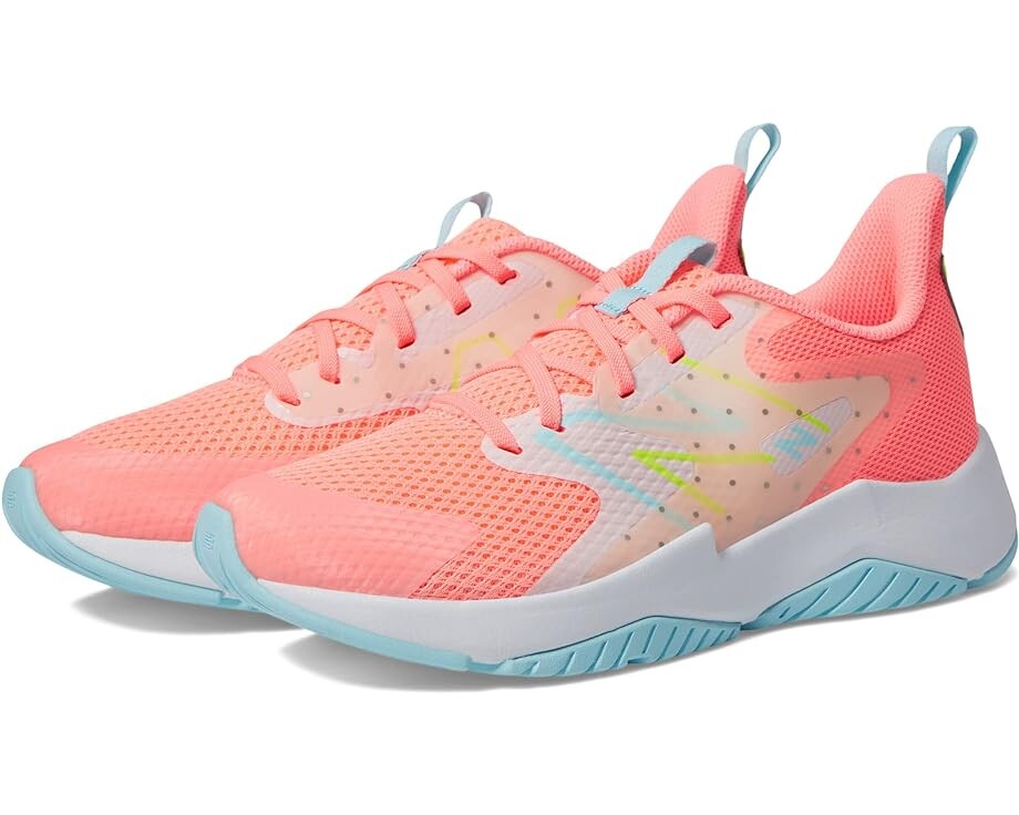 

Кроссовки New Balance Rave Run v2, цвет Grapefruit/Bleach Blue