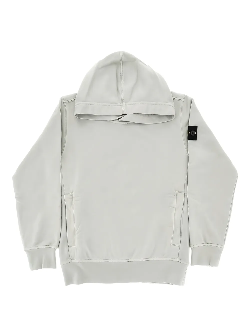 

Толстовка с нашивкой-компасом Stone Island Junior, серый